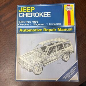 Jeep‎ Cherokee Comanche 1984-1993 Haynes Automotive Repair Manual